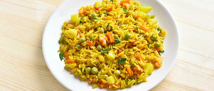 Vegetable-biryani